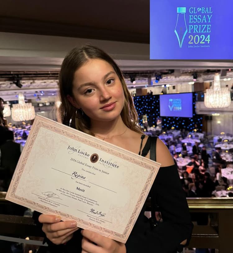 Year 10 Student Earns Recognition in Prestigious Essay Prize